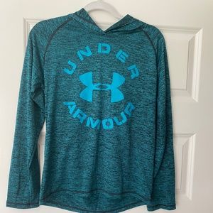 Under Armour athletic shirt.